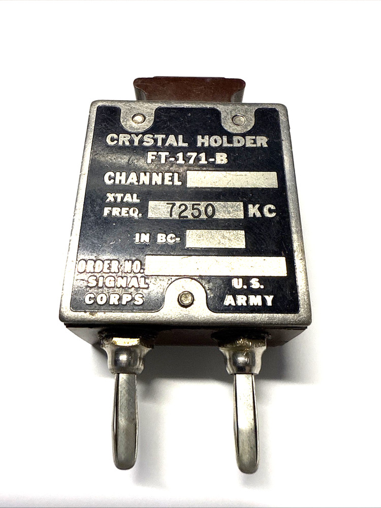 PARASET replica  transceiver ORIGINAL 7.250 MHz crystal holder  FT-171-B