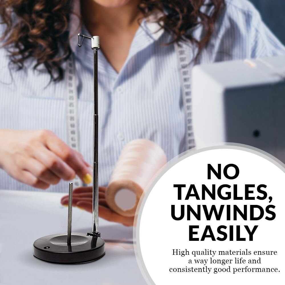 Sturdy Adjustable Spool Holder for Easy Thread Management & Optimal Performance