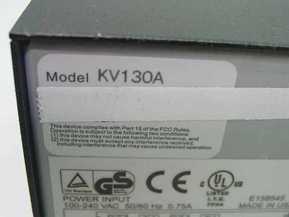 Black Box KV130A ServSwitch Affinity Stackable with KV1305C and KV1300C