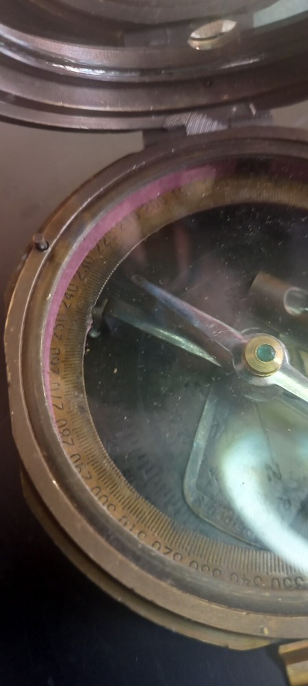 BUNDLE, Nautical Brass Brinton Compass MK1 1914.+ Unknown Compass+ Marine Teles