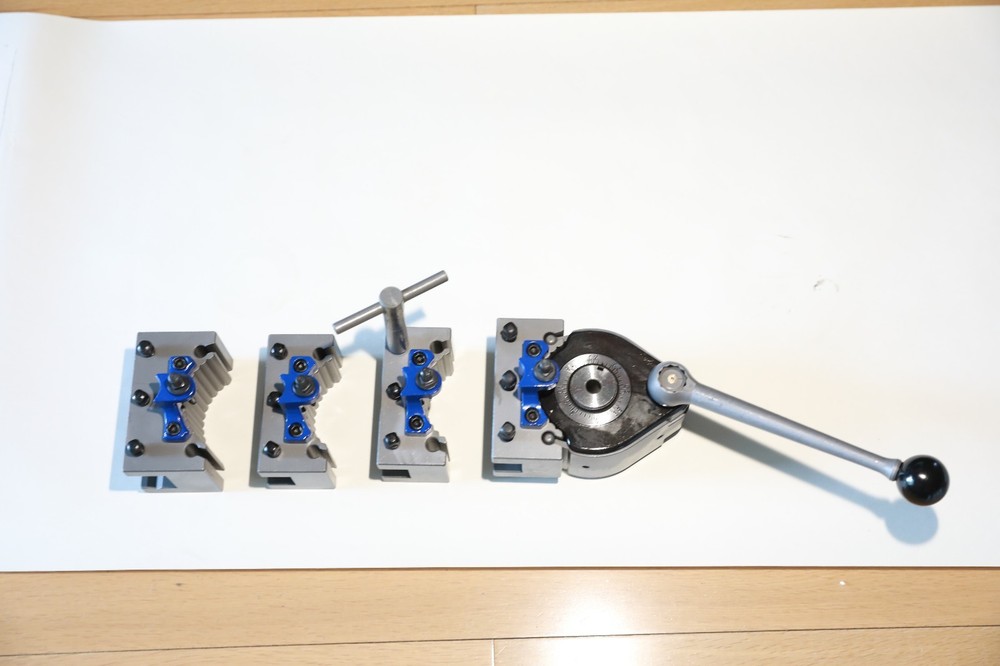 E5 40Position Quick Change Tool Post Kit For 200-400mm Lathe 8" -16" Multifix E