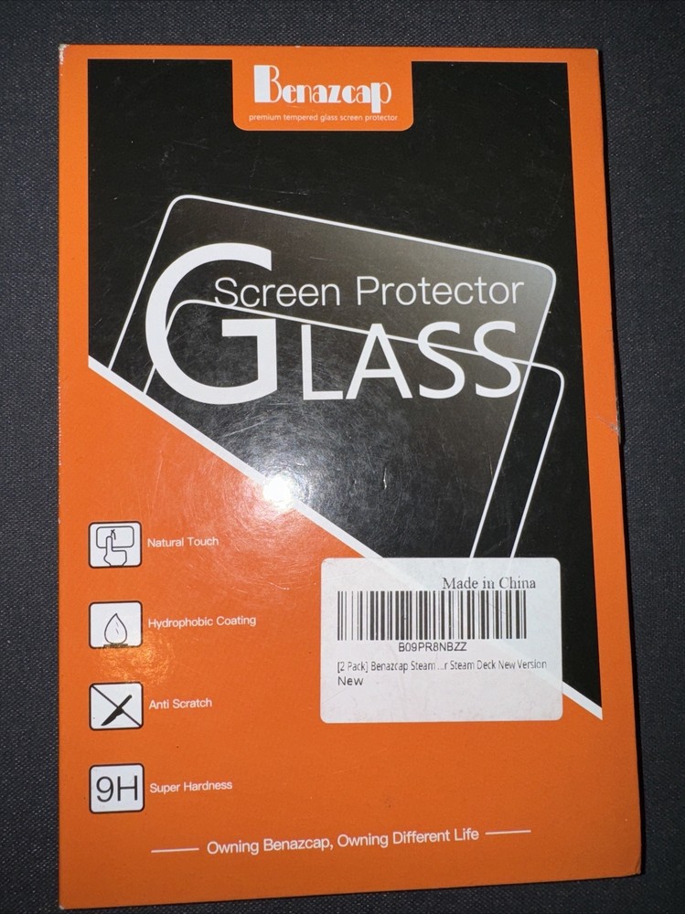 Steam Deck Glass Screen Protectors 2 Pack