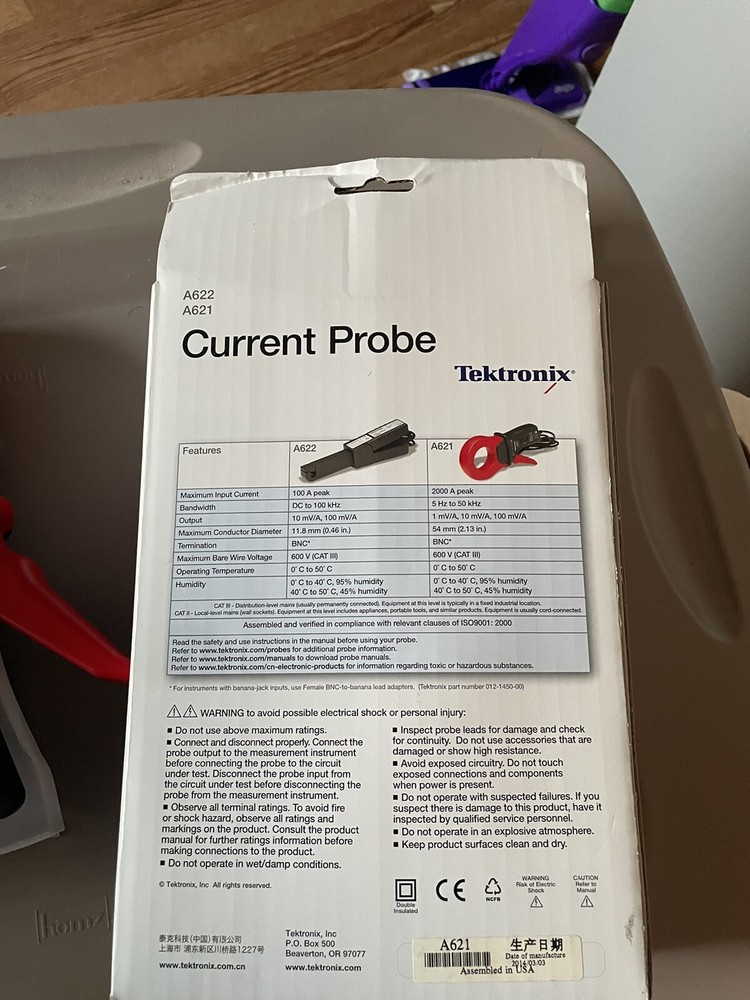 A621 Tektronix Current Probe