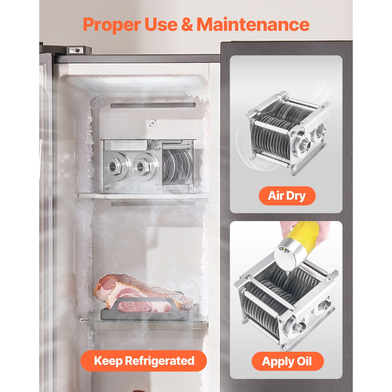 7mm Blade Stainless Steel Blade for SJY-DQ90 Commercial Meat Cutting Machine
