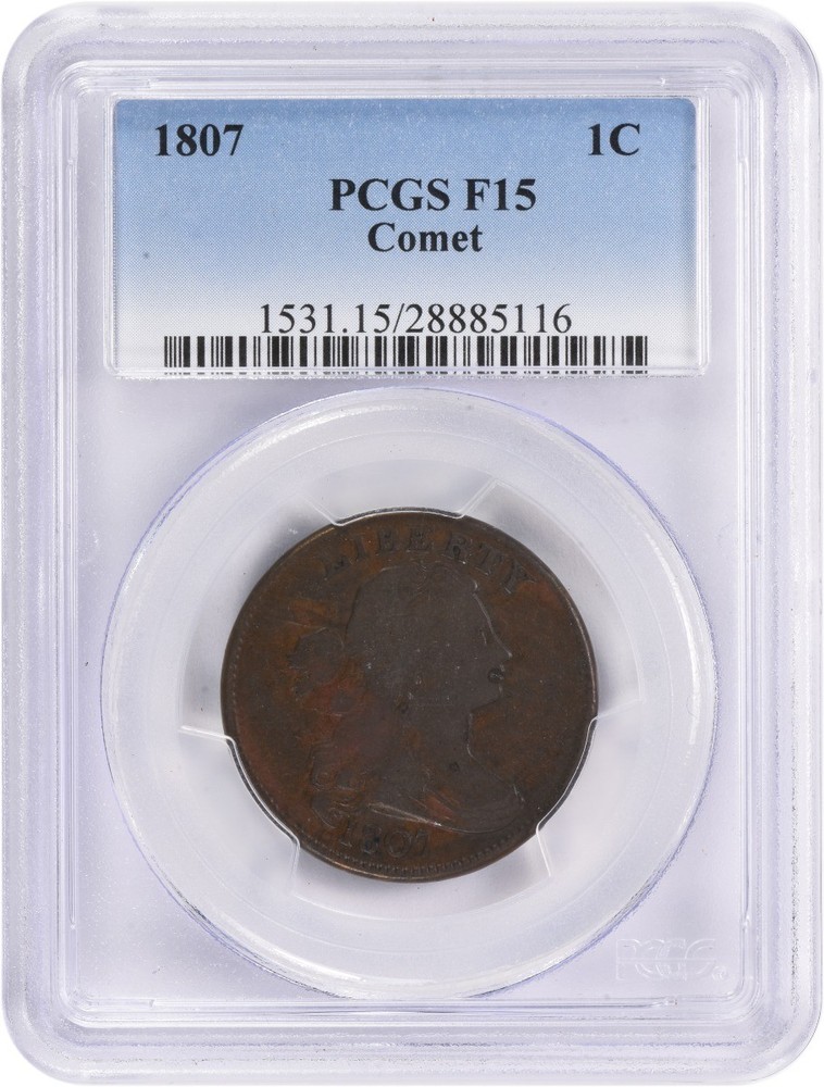 1807 Large Cent Comet G15 PCGS