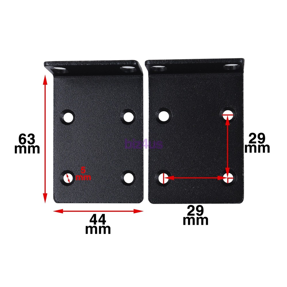 1Pair Cisco Switch Rack Mount Bracket for SG200 SG300 SG500 Cisco SG Bracket