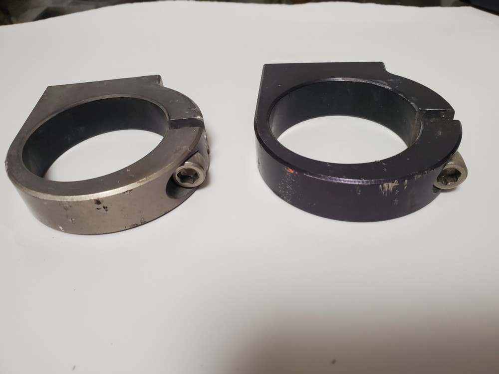 2" Topcon Vibration Pole Clamp 9090 VIBE GRADER DOZER Mast Ring Mount Cable