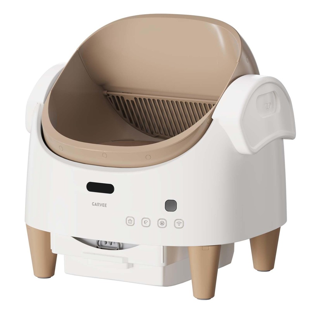 Share Self Cleaning Cat Litter Box, No Scooping Automatic Litter Box / APP Contr