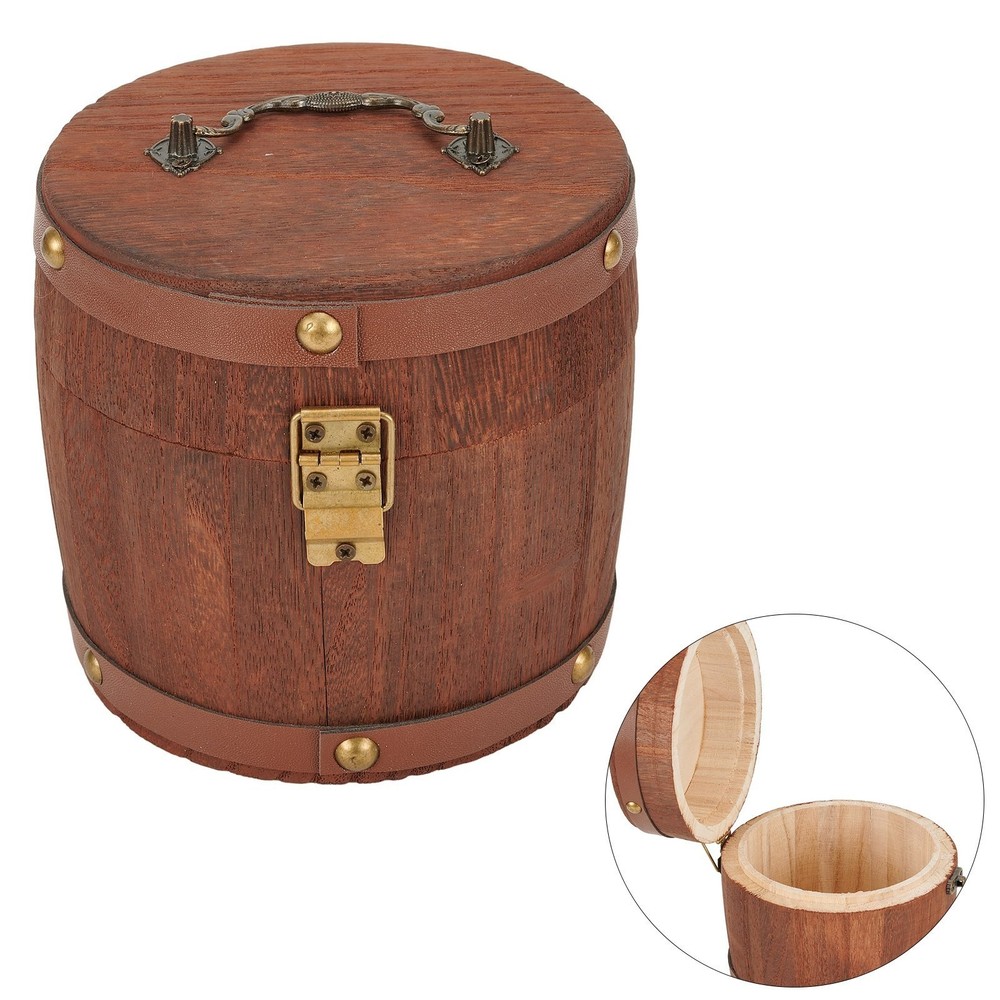 Portable Antique- Style Empty Loose Tea Leaf Coffee Flour Beans Storage Kitchen