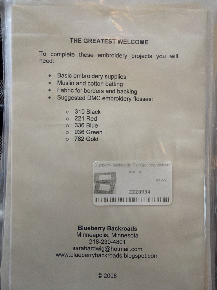 Blueberry Backroads The Greatest Welcome Pattern 005