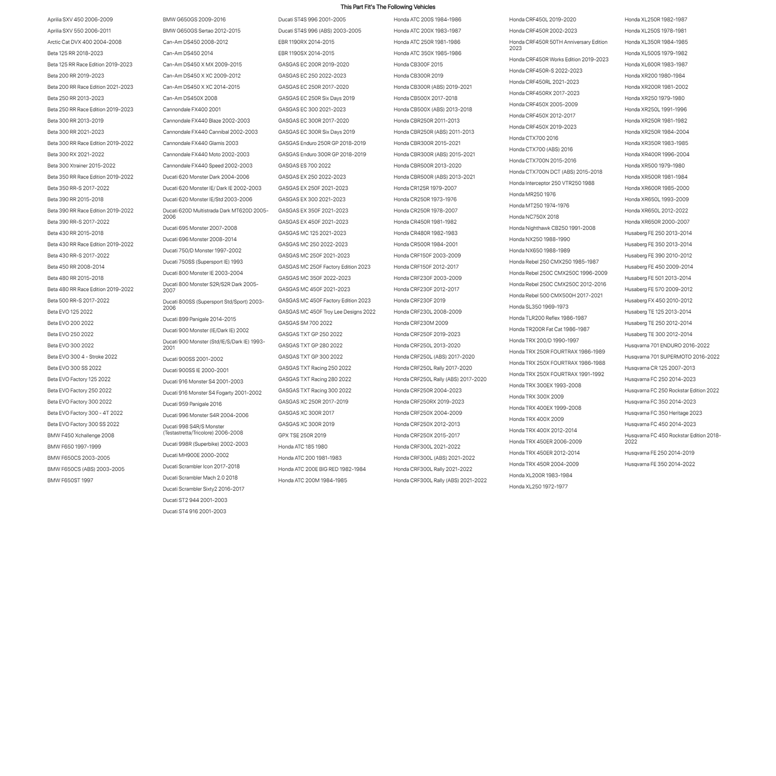 Tusk 520 O-Ring Chain Master Link