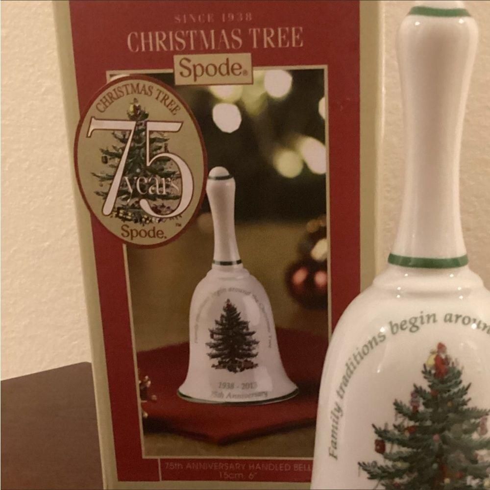 714. NIB SPODE CHRISTMAS TREE 2013 BELL