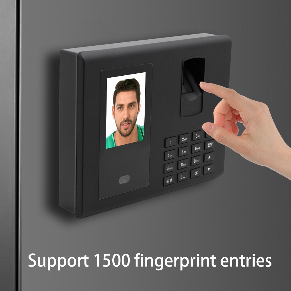 Biometric Time Clock Attendance Machine For Employees Access Control DVPF