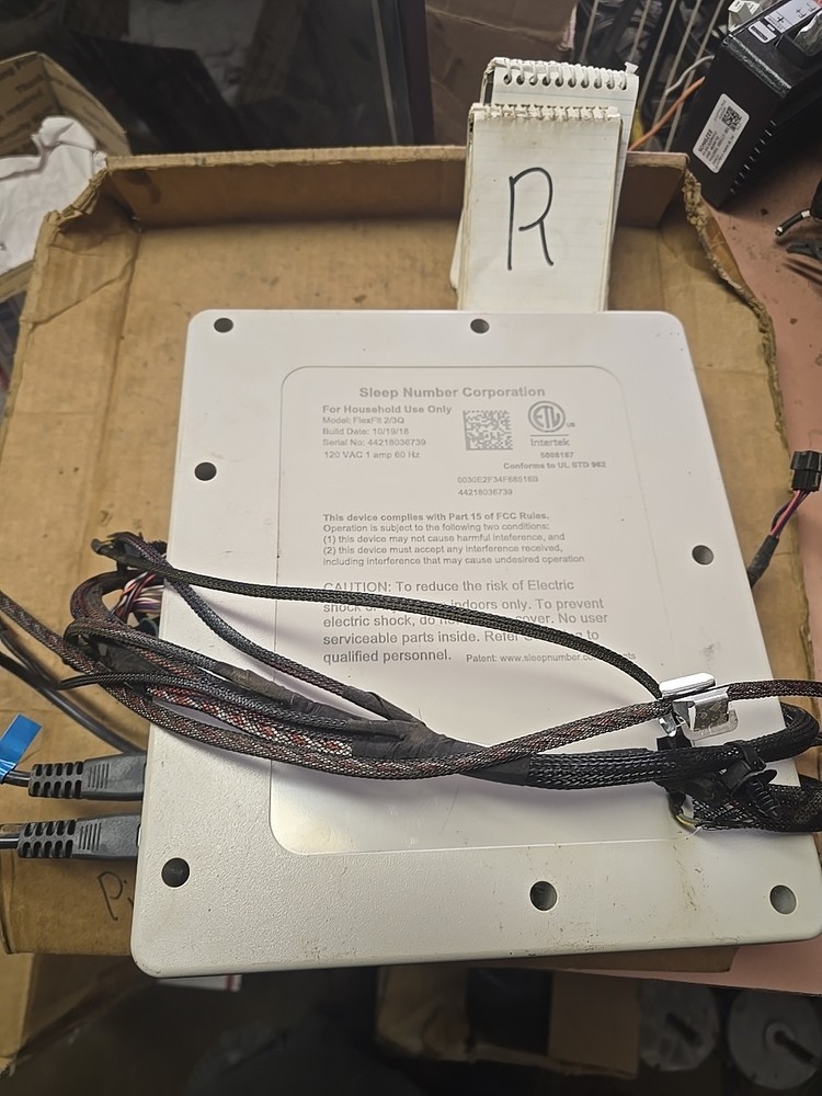 Sleep Number FlexFit 2/3Q Control Unit Box