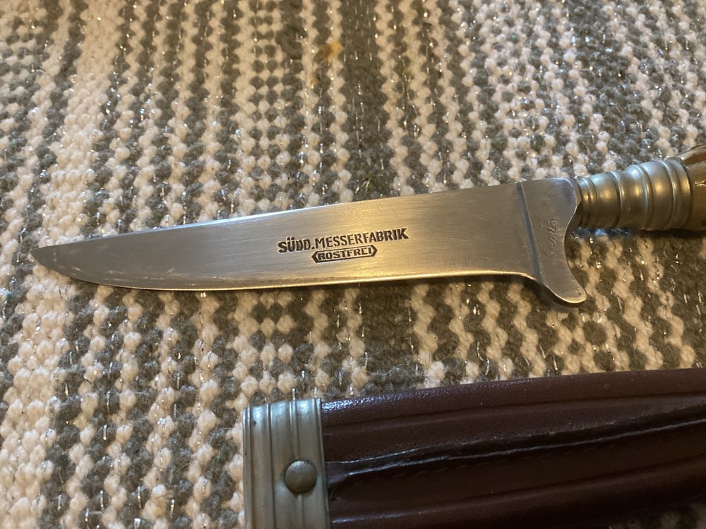 3 7/8” SUDD MESSERFABRIK STAG BOOT KNIFE