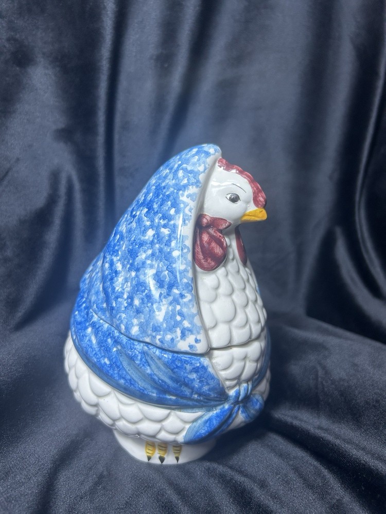 Vintage Ceramic Hen N S Gustin