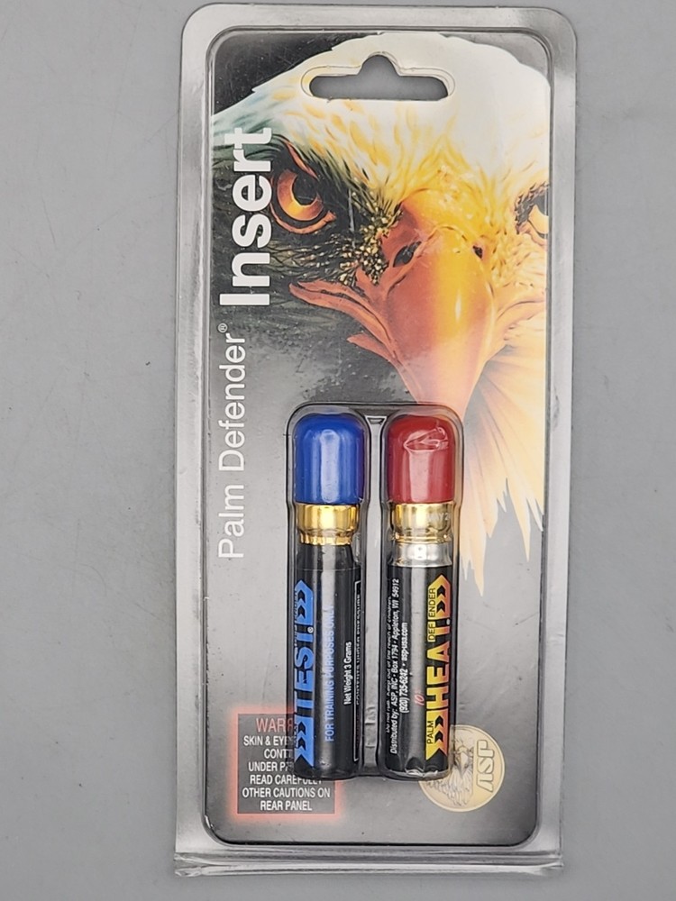 ASP 54914 PALM DEFENDER HEAT & TEST INSERTS TWIN PACK