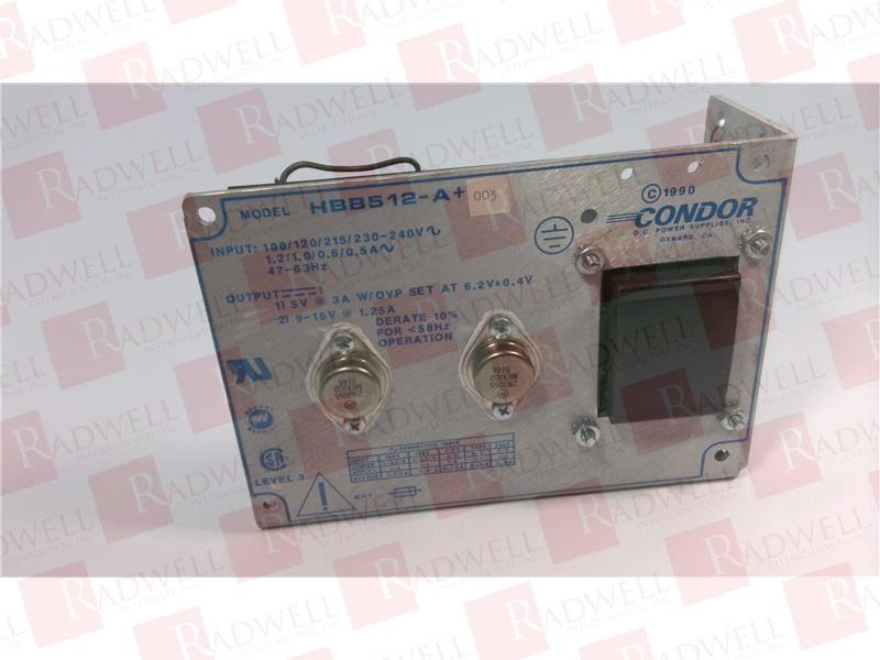 SL POWER ELECTRONICS HBB512-A+ / HBB512A (USED)