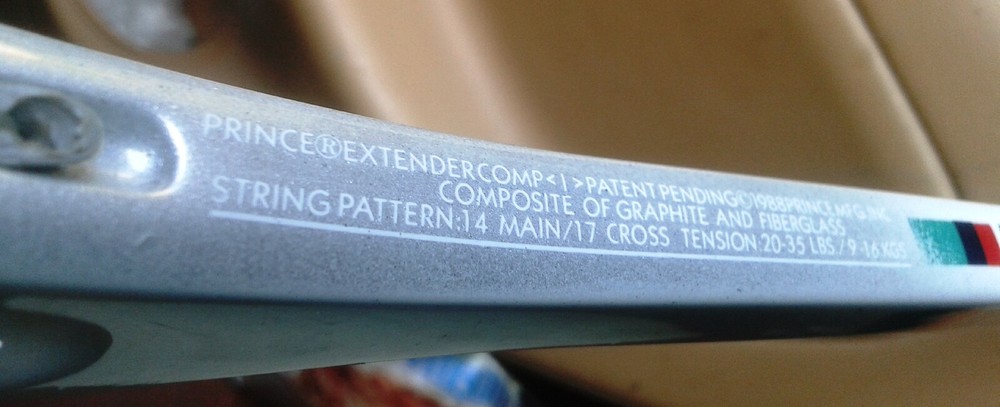 Prince Extender comp Squash Racket