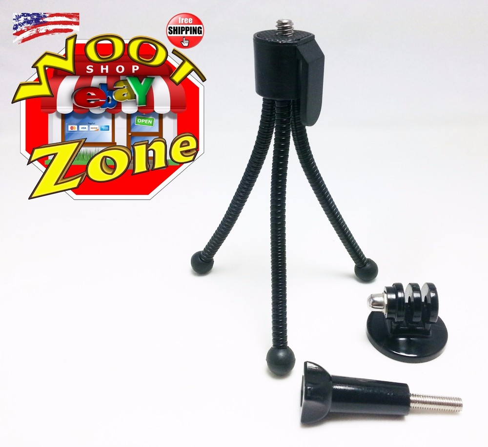 UNIVERSAL COMPATIBLE MINI FLEXIBLE METAL TRIPOD MOUNT WITH ACCESSORIES