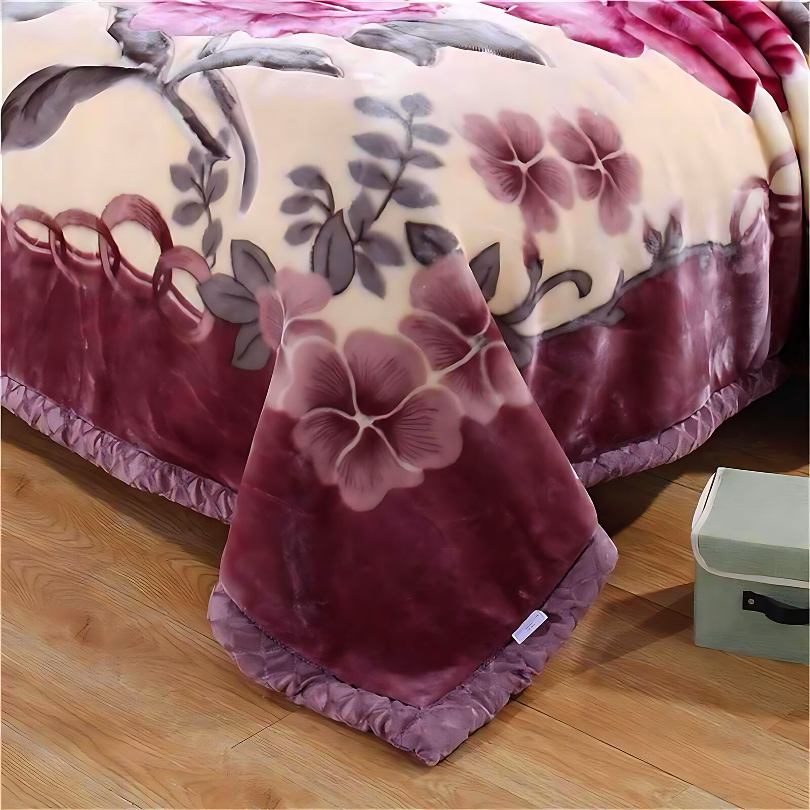 2-Ply Thick Heavy Fleece Blanket 8.8/13/15.4lb Printed Silky Soft Warm Blanket