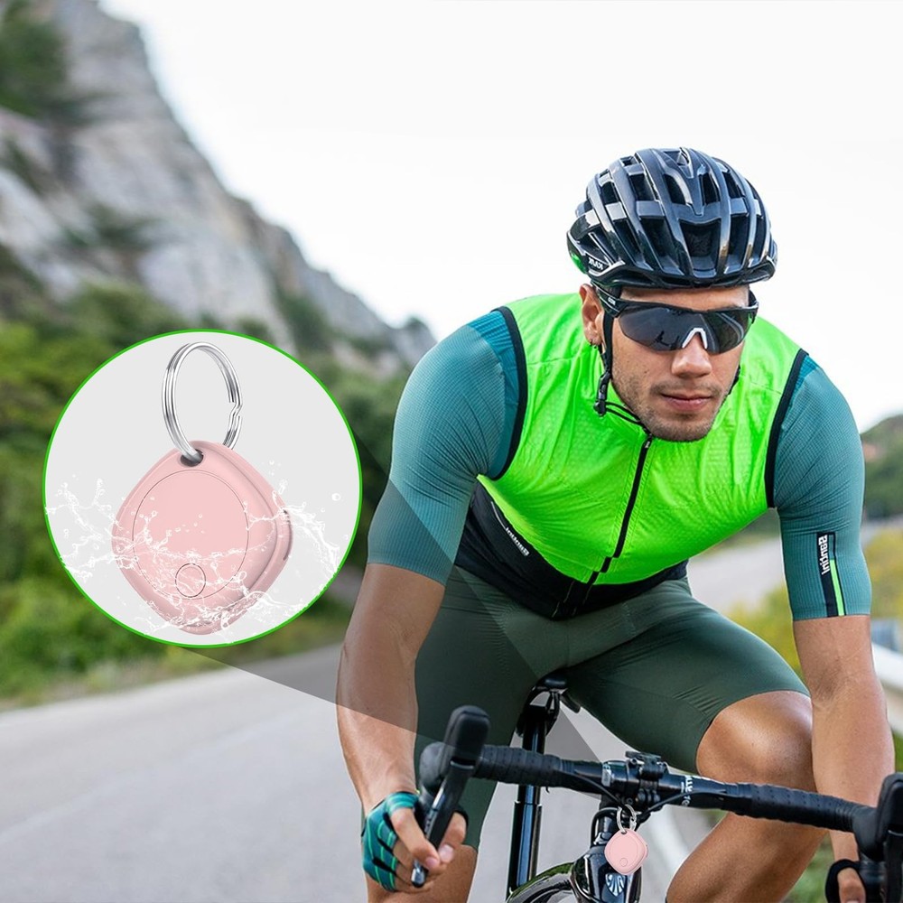 Air Tracker Tags-4 Pack, Bluetooth Tracker Works with Apple Find My APP (iOS ...