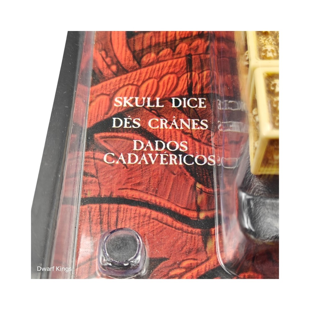 Warhammer Skull Dice Set Sealed D6 2010