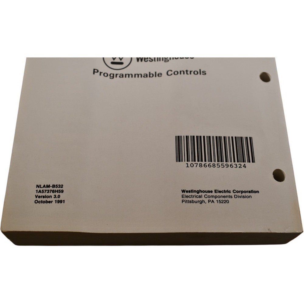 NEW Westinghouse NLSW-3103/3104/3105 Programming Software Operation Manual