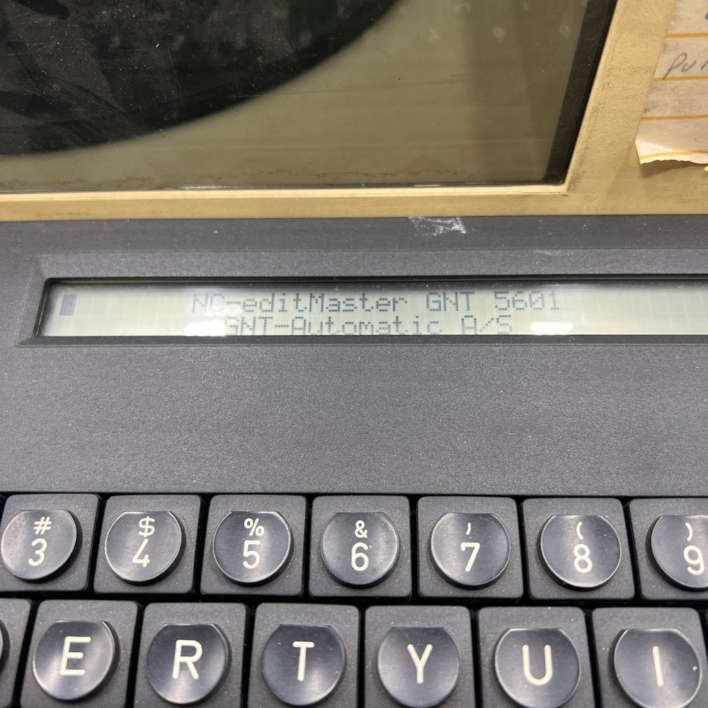 Vtg NC-Editmaster GNT 5601 Video Editing Controller Broadcast Tape Editor Unit