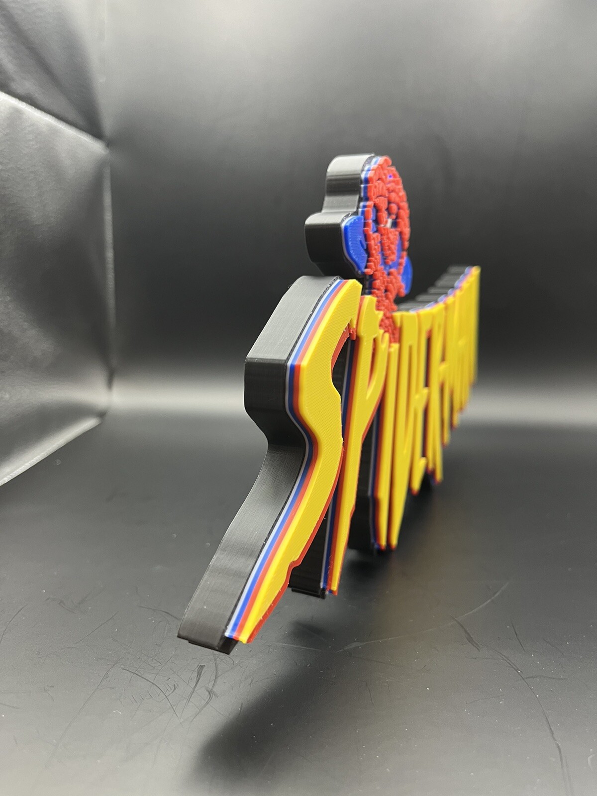 Spider-Man The Animated Series Logo Sign Display | 3D Wall Desk Shelf Art