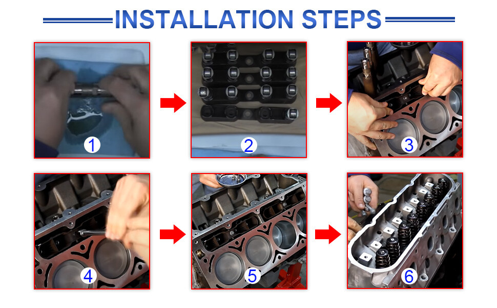 For GM LS LS1 LS3 LS7 16PC Performance Hydraulic Roller Lifters & 4 Guides Trays
