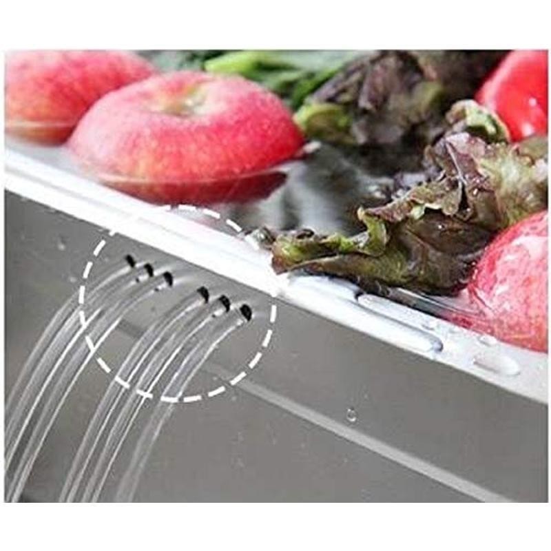 Stainless Steel Dish Basin Portable Rack Durable Rounded Rectangle Design New