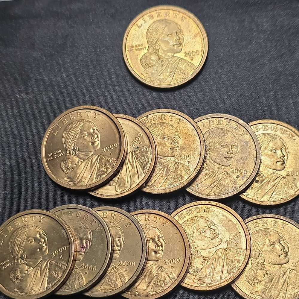 Rare 2000 P Sacagawea One Dollar Coin