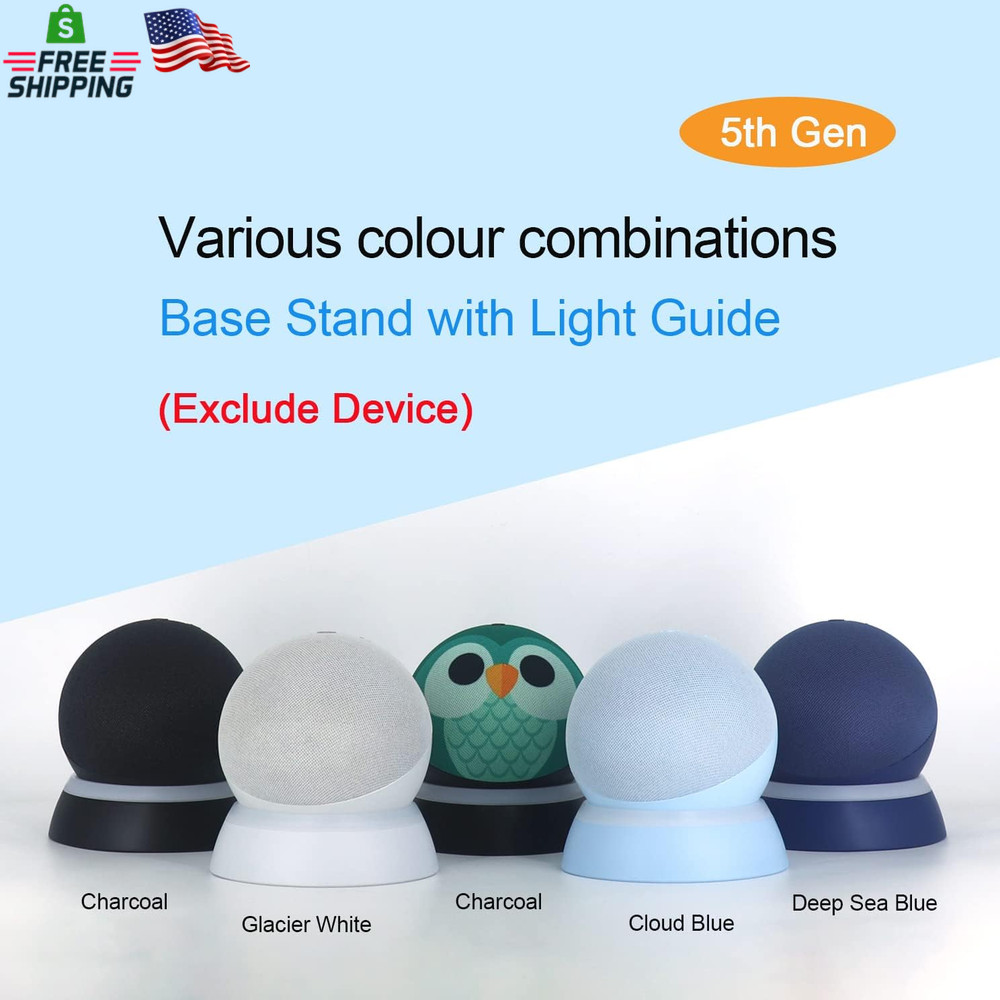 Table Stand for Echo Dot 5Th & 4Th Generation Desktop Holder Mount,Base Bracket