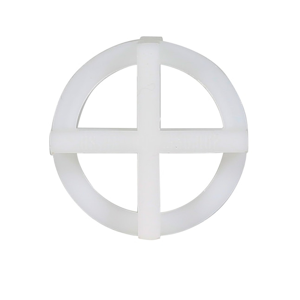 TAVY 1/8 in (3mm) Tile Spacers White 2-Sided Plastic 100 Pack