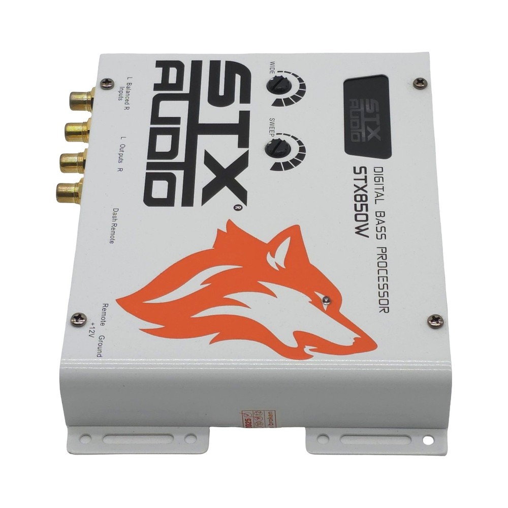 STX Audio STX850W Digital Bass Processor with Remote Control & EQ