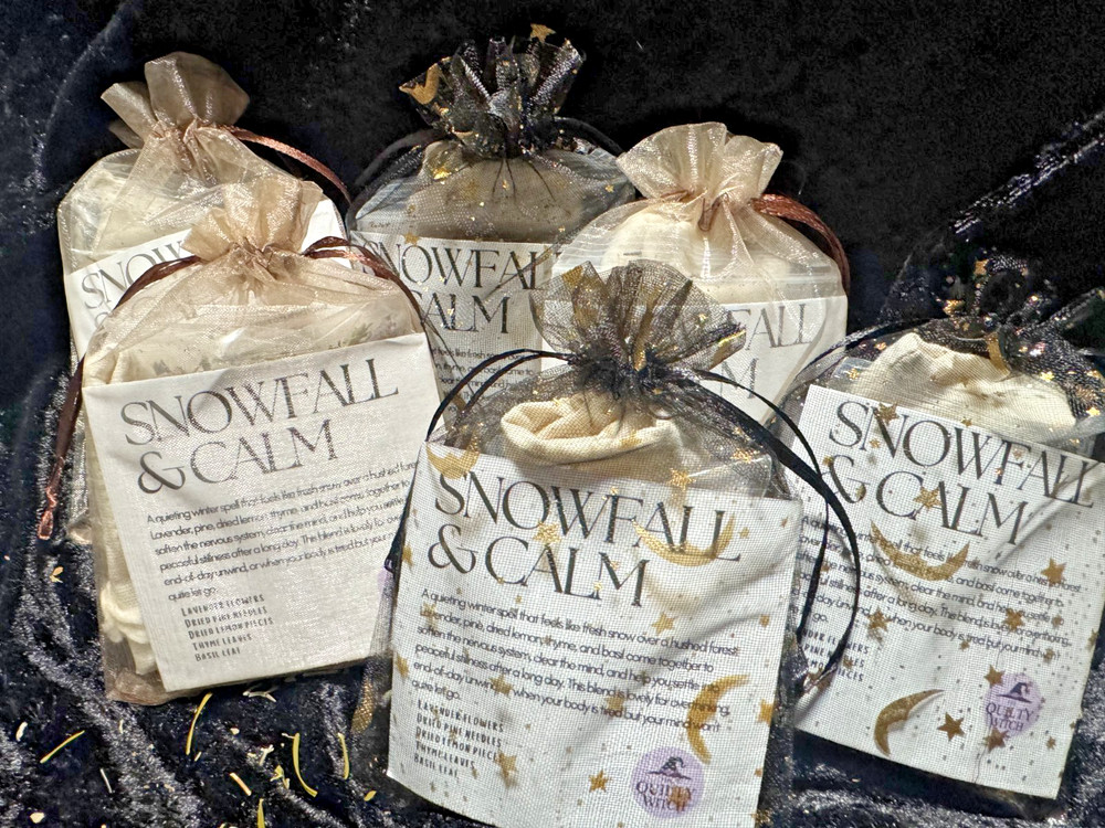 Herbal Bath Teas for Winter (kits)