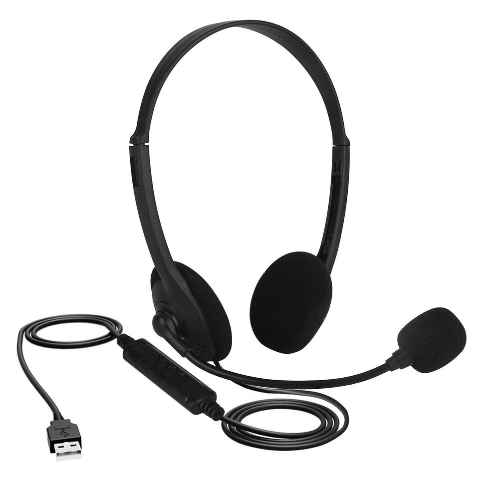 Over Ear USB Headphone With Unibody Construction For Office Communication Staff
