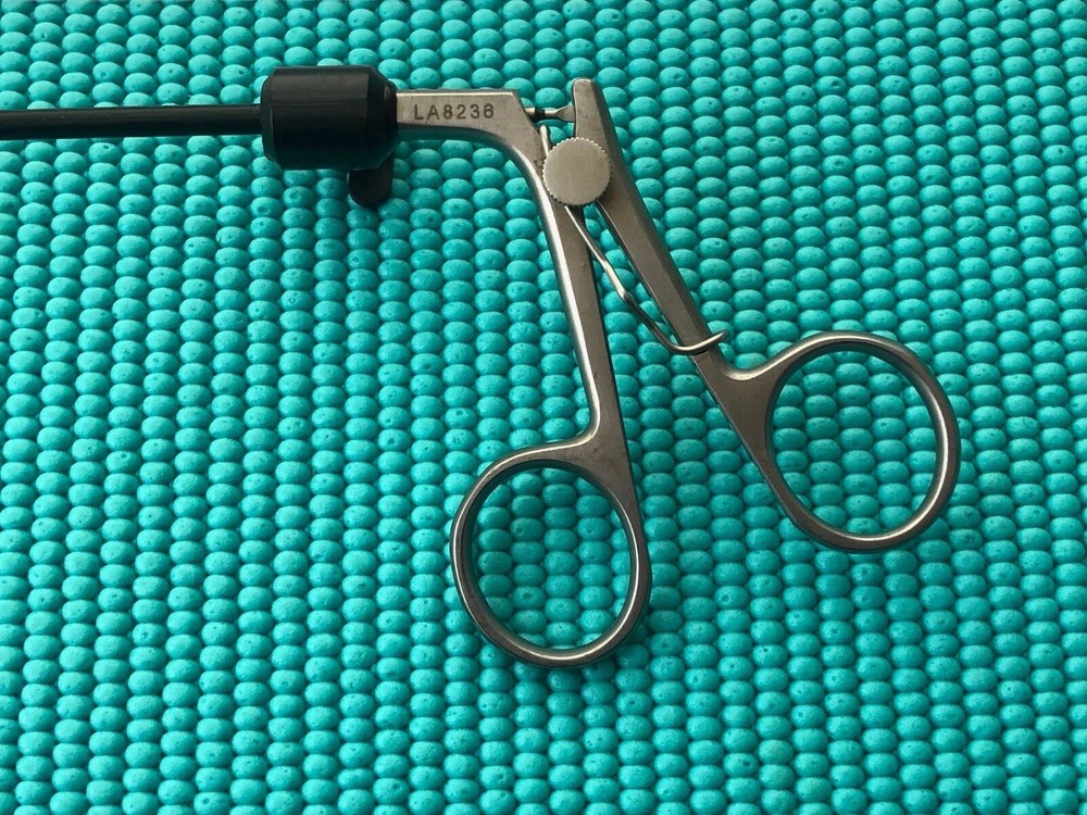 V. Mueller Grasper Forceps Claw Spring Handle 5mmx35cm LA8236