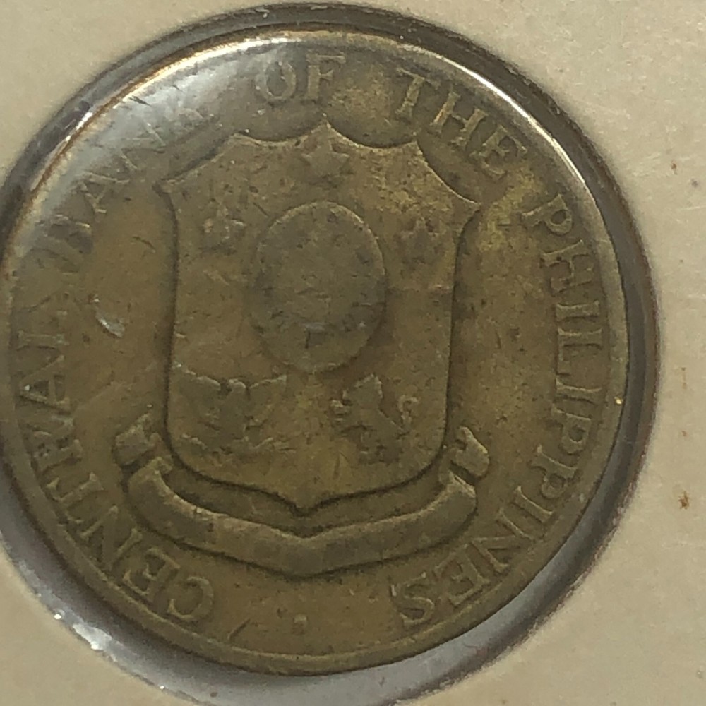 1962 Philippines Five Centavos Foreign Coin #2201
