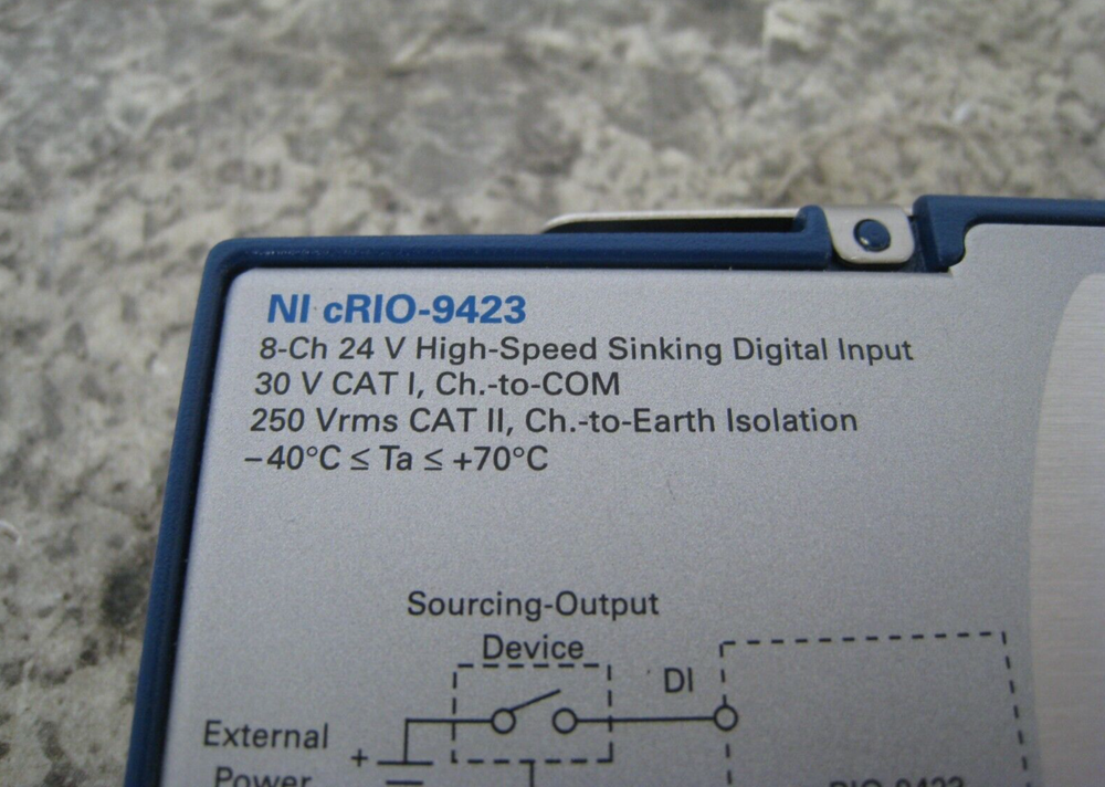 National Instruments NI cRIO-9423 8-Ch High Speed Sinking Digital Input Module