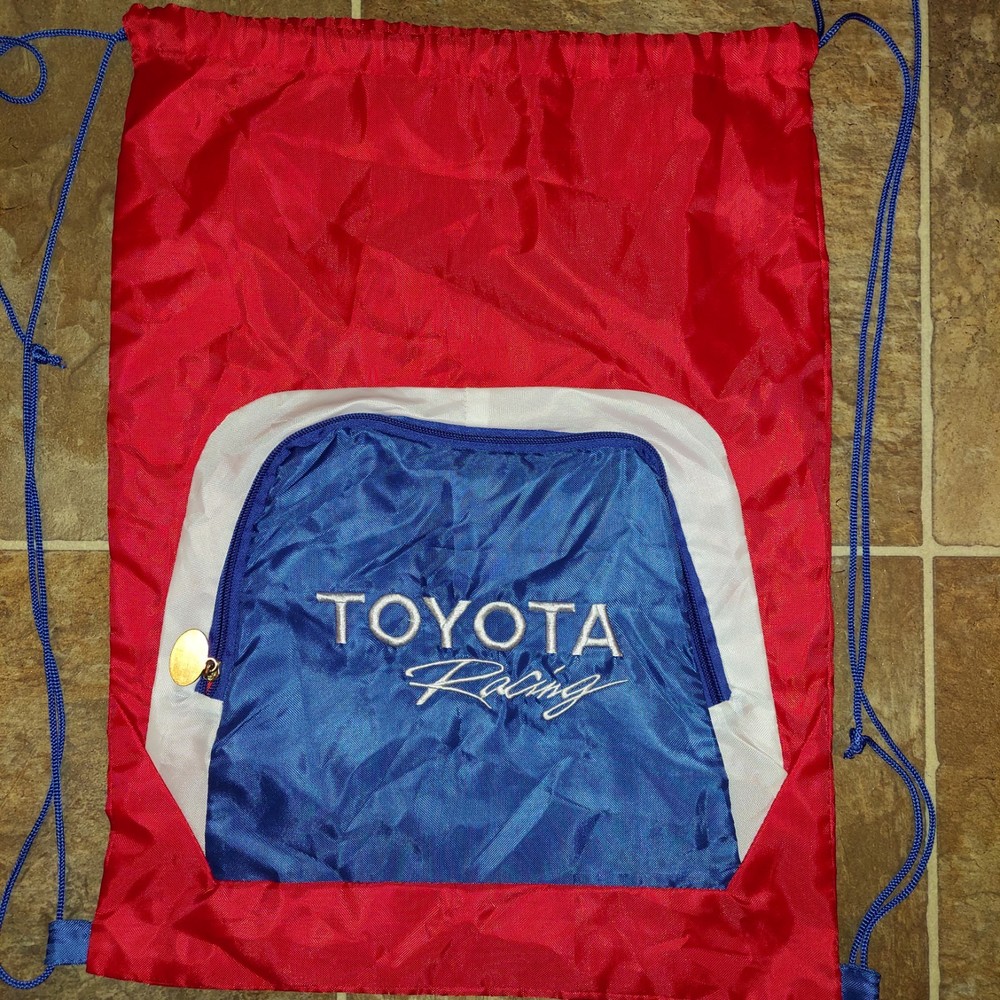 Toyota Racing Drawstring Backpack / Tote Bag