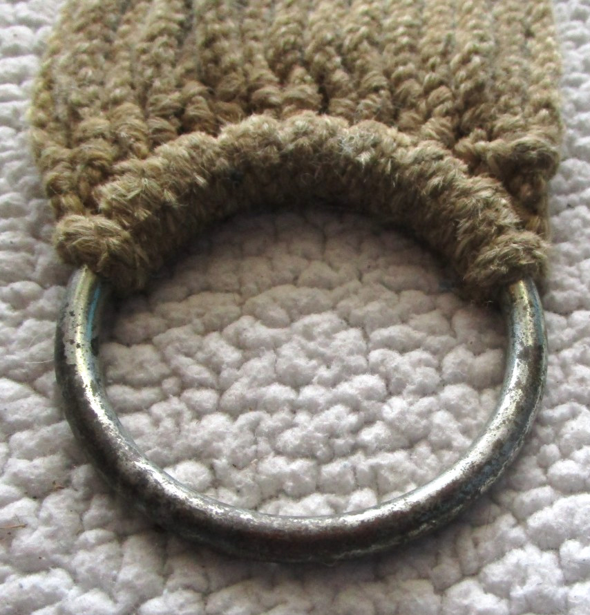 3 WESTERN ROPE CINCHES WHITE, GREEN AND BROWN 29 29 27.5''