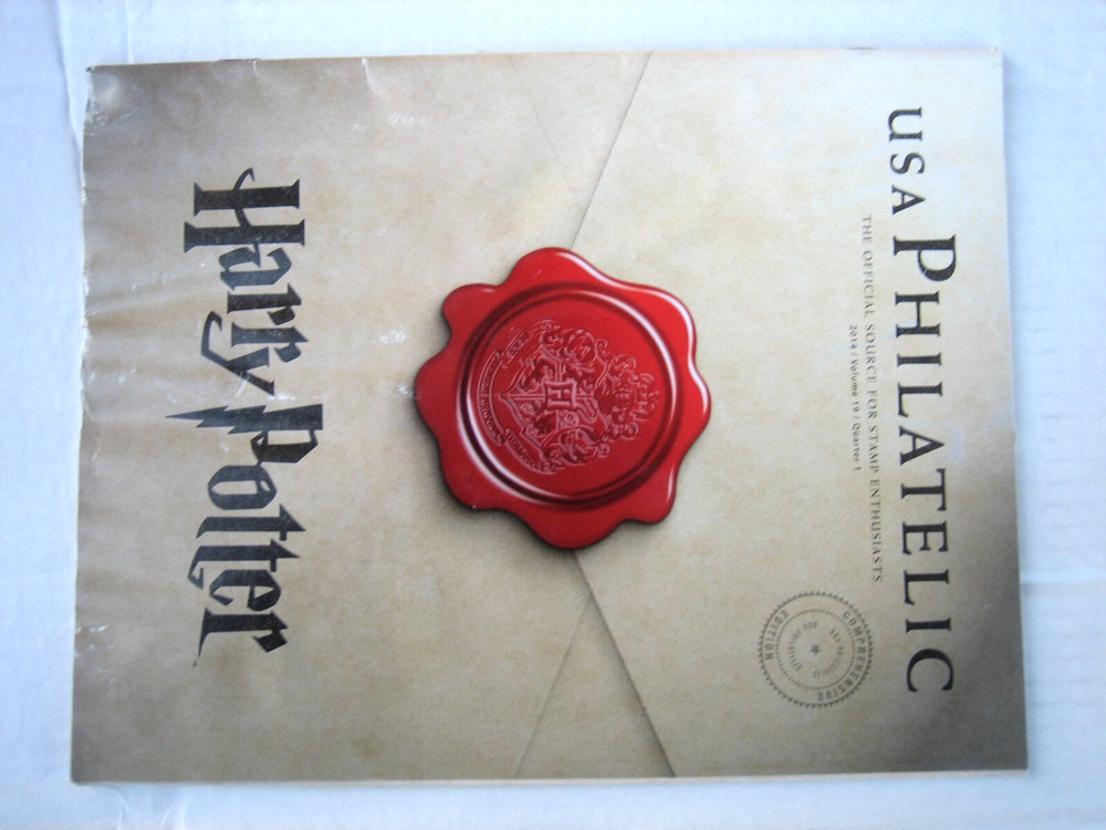 USA PHILATELIC Stamp Catalog 2014 Volume 19 Quarter 1 “HARRY POTTER" issue