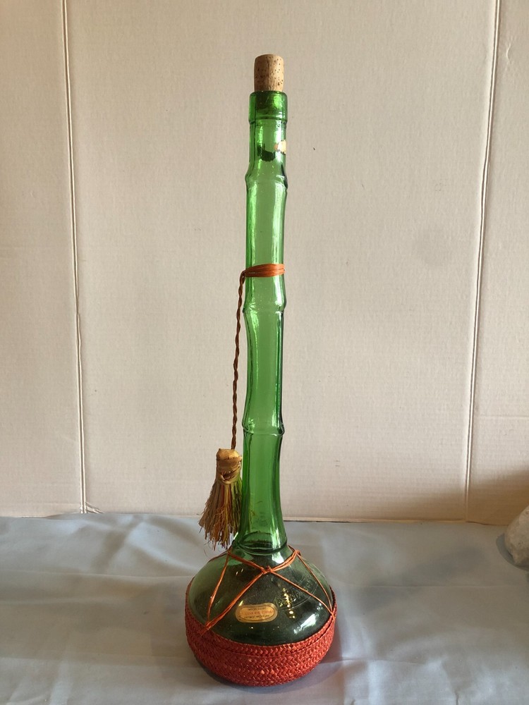 Chianti Gori Gori 20"H Green Wine Bottle EMPTY
