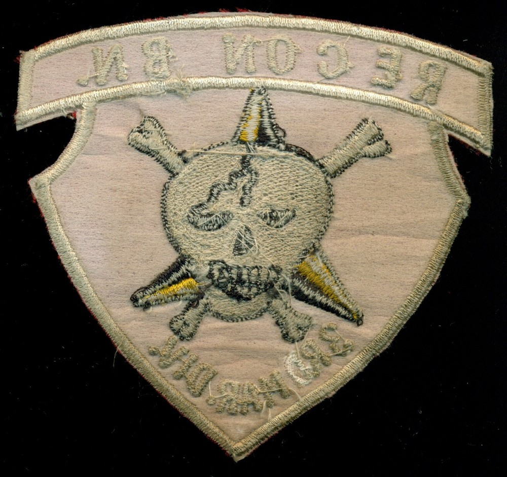 USMC 3rd Marine Division Reconnaissance Battalion Patch AA