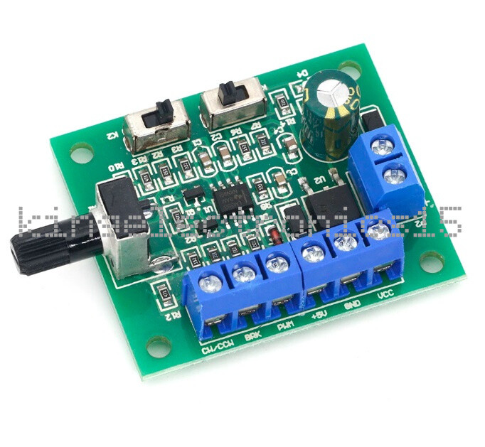 DC8-24V Brushless DC Motor Speed Controller Driver PWM Speed Control Board