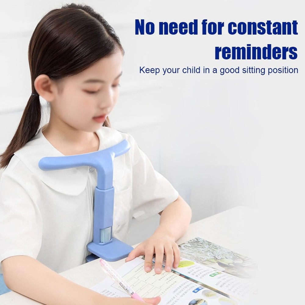 Children Sitting Posture Corrector, Height Adjustable Students Vision Protect...