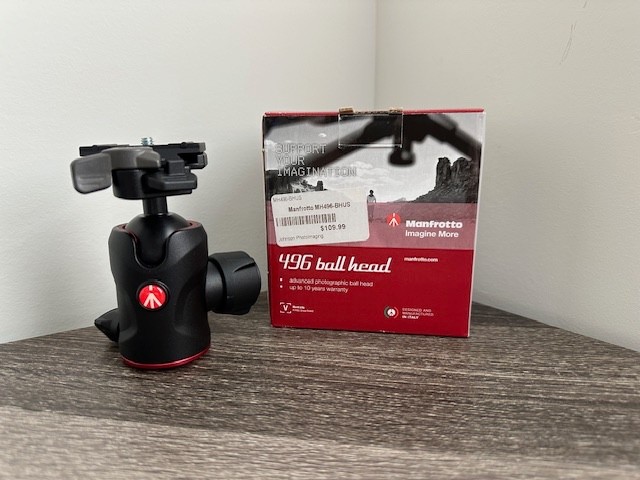 Manfrotto 496 Ball Head (MH496-BHUS)