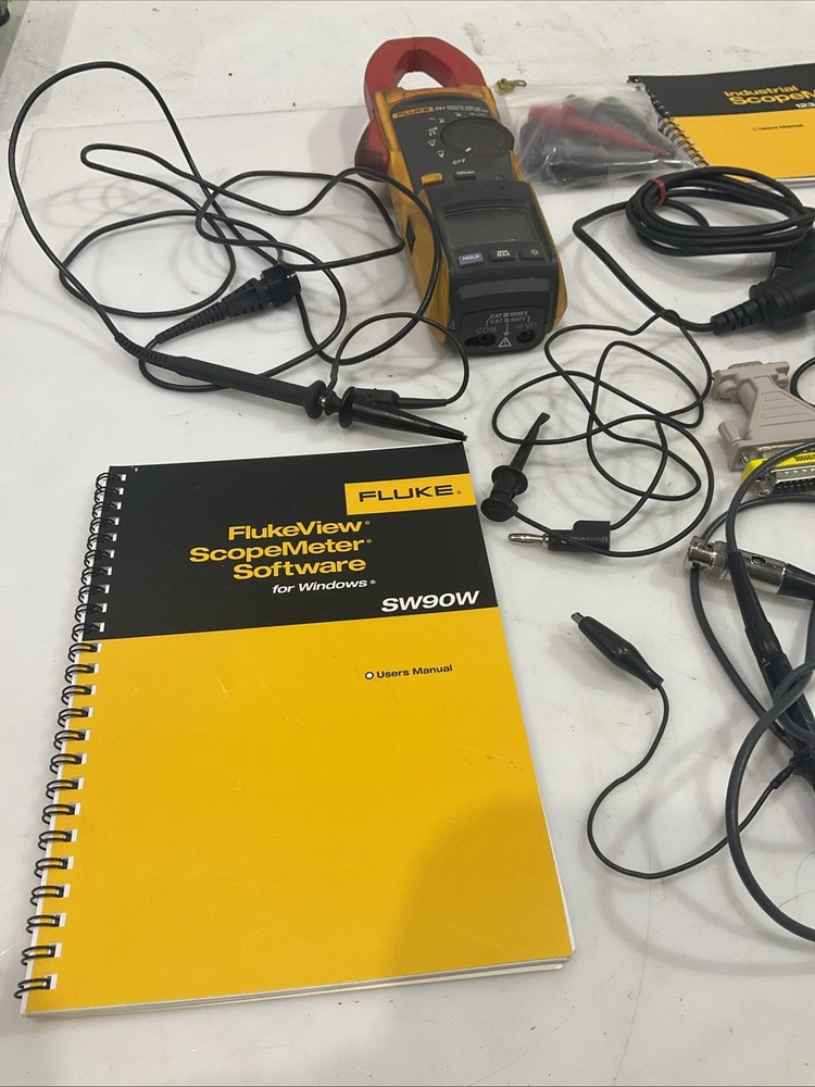 FLUKE 381 REMOTE DISPLAY TERMS CLAMP METER KIT T2M